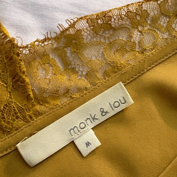 Monk & Lou Chiffon Lace Tank - Picture 2 of 3